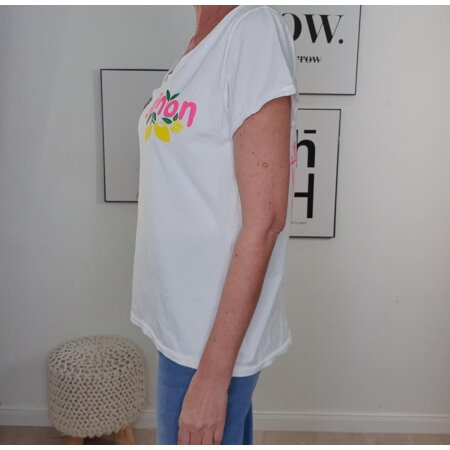 V-Neck Shirt Limoncello - One Size