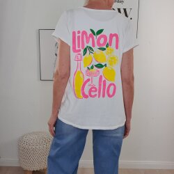 V-Neck Shirt Limoncello - One Size