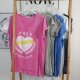 Vokuhila Fransen Shirt Amor- One Size