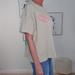 Halbarm Shirt Happy Place- One Size