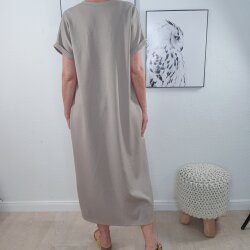 Langes Shirt Kleid Desert- One Size