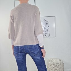 Halbarmpulli Color me up 2- One Size