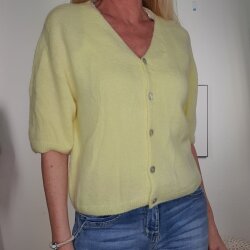 Halbarm Strickjacke Color me up- One Size
