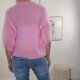 Halbarm Mohair Pullover Fluffy Short- One Size