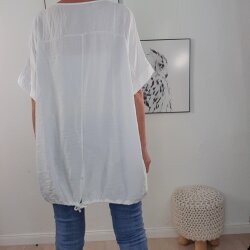 Oversized Shirt Glitter Sneaker- One Size