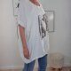 Oversized Shirt Glitter Sneaker- One Size