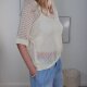 Lochstrick Pulli Fanny- One Size