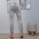 Sexy Woman 7/8 Jeans Vintage Grau