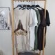 Vokuhila Shirt Namaste 2- One Size