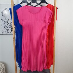 Plissee Kleid Swing- One Size
