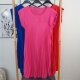 Plissee Kleid Swing- One Size