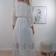 Langes Boho Kleid Ibiza- One Size