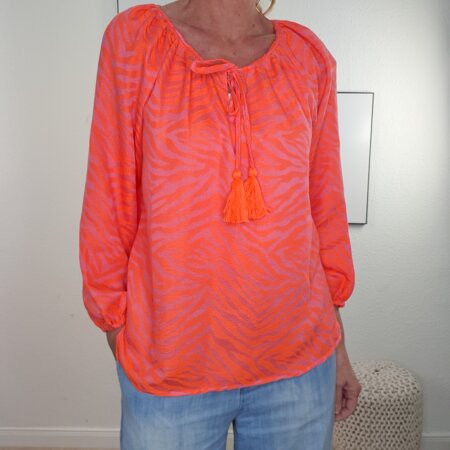 Tunika Bluse Leo & Zebra- One Size