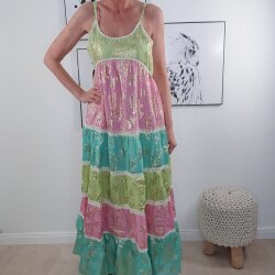 Boho Träger Kleid Ocean- One Size