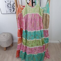 Boho Träger Kleid Ocean- One Size