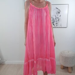Strandkleid Kleid Pompom- One Size