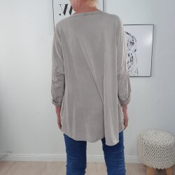 Oversized Shirt Oil Wash- One Size