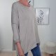 Oversized Shirt Oil Wash- One Size