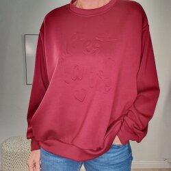 Softes Sweatshirt la vie- One Size