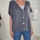 Oversized Strick Weste Fluffy Mohair- One Size