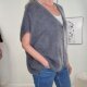 Oversized Strick Weste Fluffy Mohair- One Size