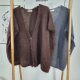 Oversized Strick Weste Fluffy Mohair- One Size