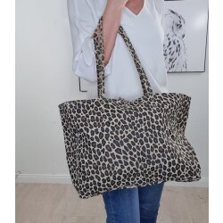 Wildleder Shopper