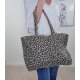Wildleder Shopper