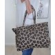 Wildleder Shopper