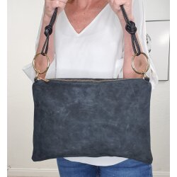 Wildleder Schulter Tasche