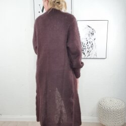Mohair Strickmantel Fluff- One Size