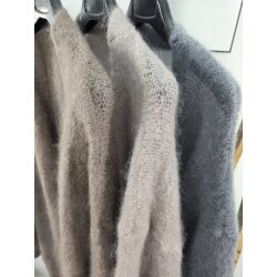 Mohair Strickmantel Fluff- One Size