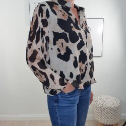 Blusen Shirt Plissee- One Size