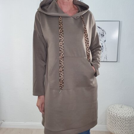Sweatkleid Hoodie- One Size
