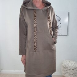 Sweatkleid Hoodie- One Size