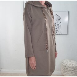 Sweatkleid Hoodie- One Size