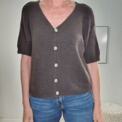 Halbarm Cardigan Lore- One Size