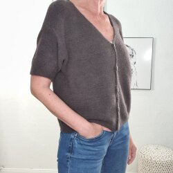 Halbarm Cardigan Lore- One Size