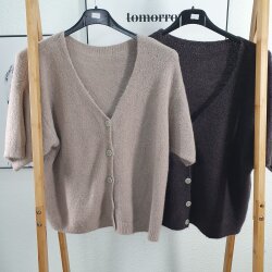 Halbarm Cardigan Lore- One Size
