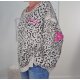 Oversized Sweatshirt Vintage Leo- One Size