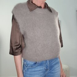Kurzer Mohair Pullunder Mary- One Size