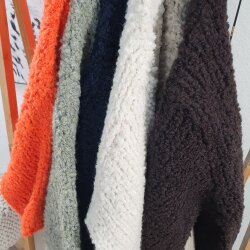 Bouclé Pullover Banda- One Size