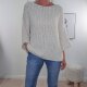 Bouclé Pullover Banda- One Size