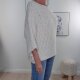 Bouclé Pullover Banda- One Size