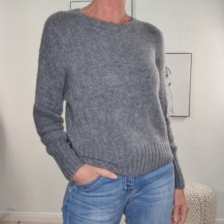 Strick Pullover Ripp- One Size