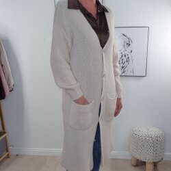 Geknöpfter Strickmantel Zora- One Size