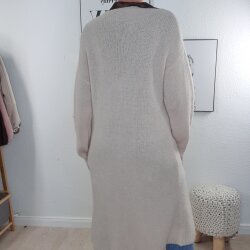 Geknöpfter Strickmantel Zora- One Size