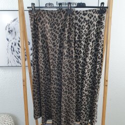 Midi Rock Silky Leo- One Size