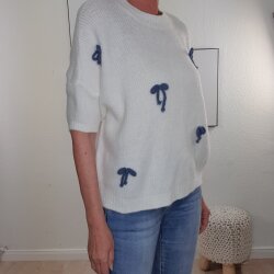 Halbarm Pullover Little Bow- One Size