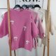 Halbarm Pullover Little Bow- One Size